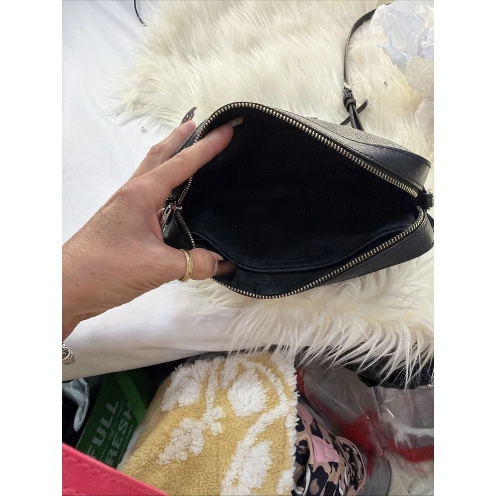 Michael Kors Jet Set Item East West Shoulder Crossbody Bag‎ MK Black/Silver